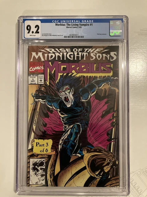 Morbius: The Living Vampire #1 (Sep 1992, Marvel) CGC 9.2 (White Pages)