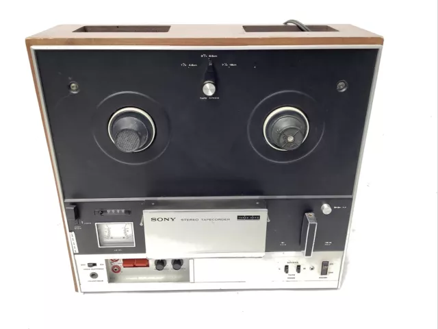 VTG TAPECORDER SONY Solid State 3 Head TC-355 Stereo Reel-To-Reel Japan 30w  £112.86 - PicClick UK