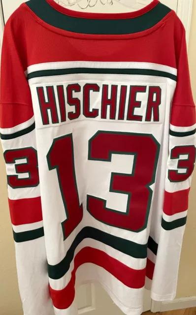 NHL Men's New Jersey Devils Nico Hischier #13 Breakaway Home