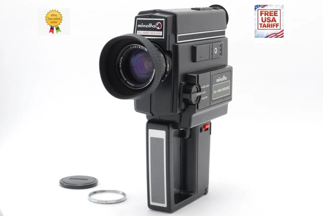 RARE[VINTAGE MINT] MINOLTA XL-440 Sound Super 8 8mm Movie Film