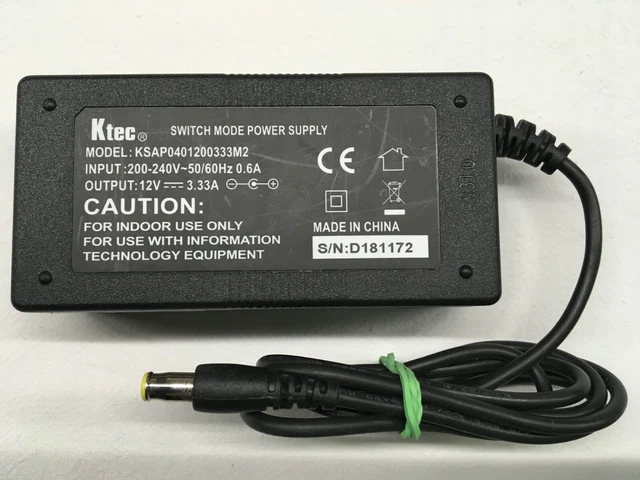Fuente De Alimentación De 12 V – 3,33 A, Repuesto Para Sky Receptor