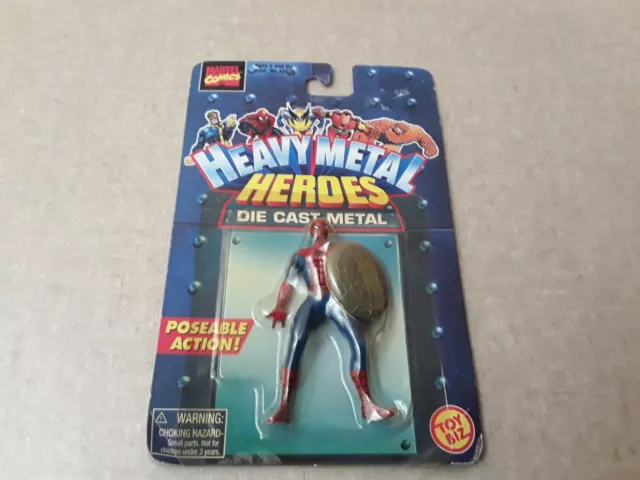 Toy Biz Marvel Comics 1997 Heavy Metal Heroes Die Cast Figures 2