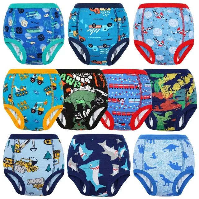 MOOMOO BABY POTTY Training Underwear 10 Packs Absorbent Toddler