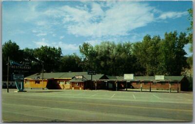 1960s Colorado Springs CO Postcard HICKORY INN Restaurant Street View Unused