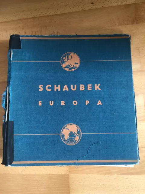 Alte gestempelte Sammlung BERLIN auf Schaubek-Blättern fast komplett 1949-1986