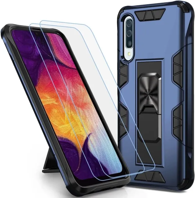 Case for Galaxy A50/ A50s /A30s with HD screen protector military grade Magnetic