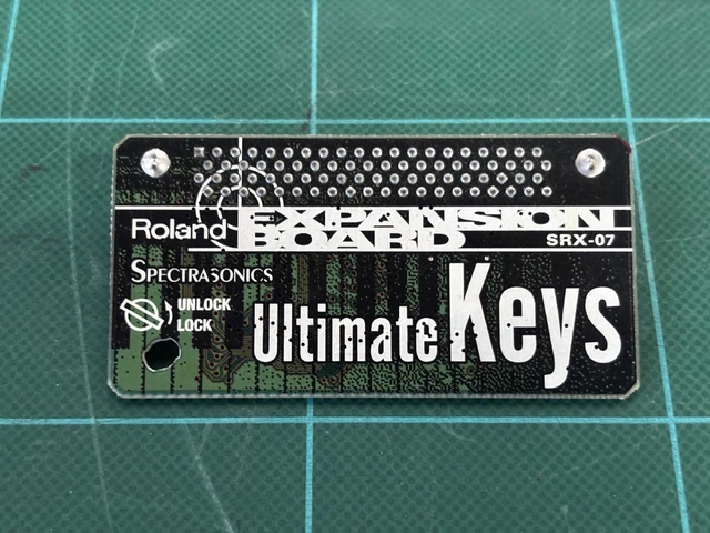 （非売品）Roland Special SRX BOARD 2006動作品 Roland SRX Expansion Cards | eBay