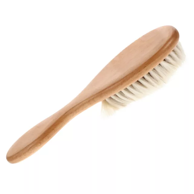 Infant Grooming Kit Newborn Toddler Wood Hair Shampoo Children's Brush Comb 3