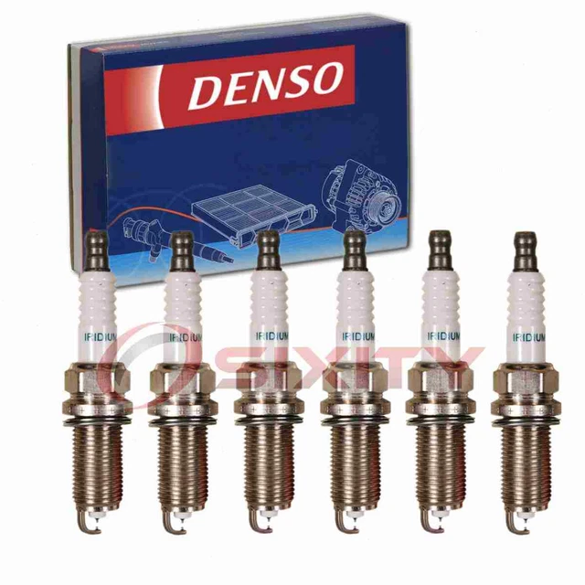 6 pc Denso Spark Plugs for 2013-2014 Volvo XC90 3.2L L6 Ignition Secondary  rg