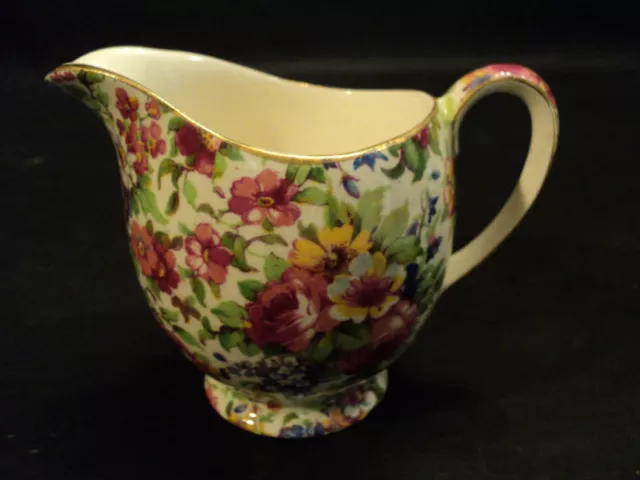 Beautiful Royal Winton "Summertime" Chintz Creamer Look