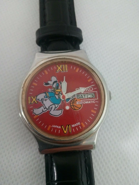 Seiko donald duck sale