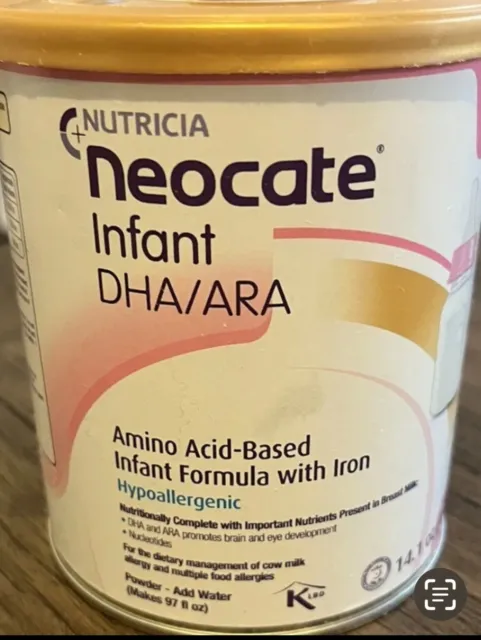 4 Cans ne0cate infant DHA Expiration Dates June/july 2024