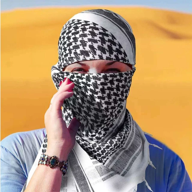 BIKER FACE MASK Motorcycle Neckerchief Shawl Men Muffler Arab Wrap