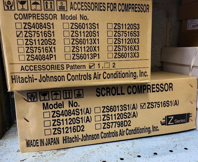 Hitatchi Scroll Compressor - ZS7516S1(A)