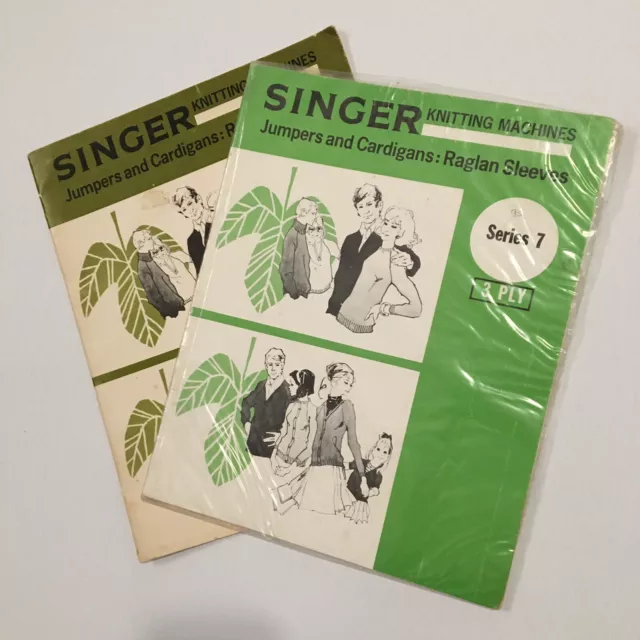 Singer Knitting Machines Jumpers & Cardigans: Raglan Sleeves Series 1 & 7