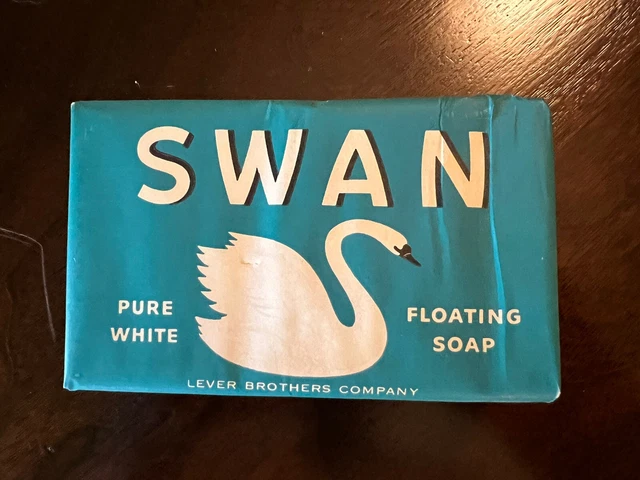 Vintage SWAN Soap By Lever Brothers Very Early Gay Nineties Packing 1940’s -50’s