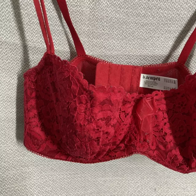 B.tempt'd  Wacoal 953144 btemptd Ciao Bella Balconette Lace Bra Sz 36C 3