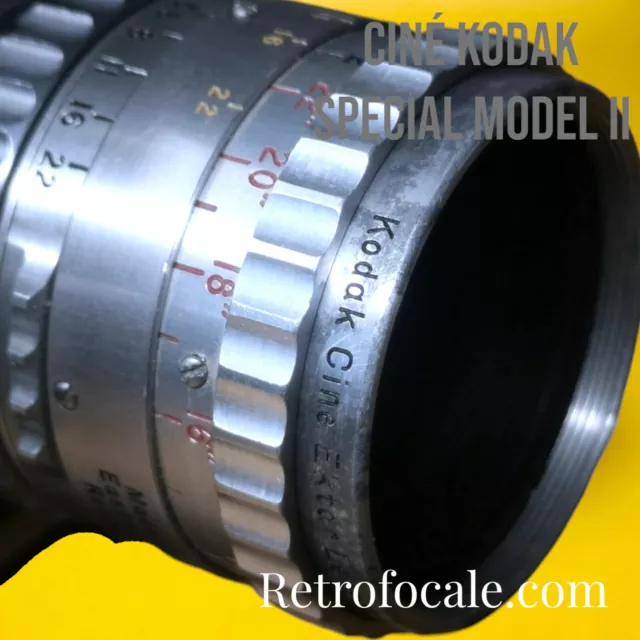 🖤 Cine Kodak Special II 16mm + Cine Ektar 25mm F/1.9🖤  by Retrofocale.com 3