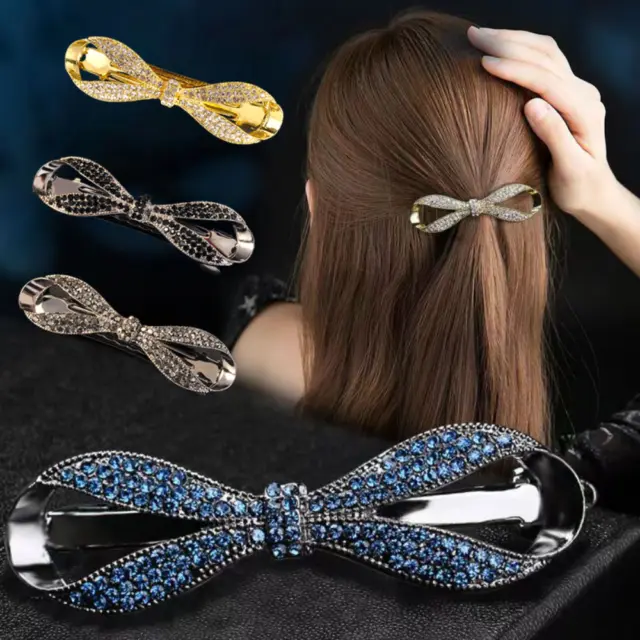 per capelli con strass Farfallino Fermagli per capelli Accessori per capelli