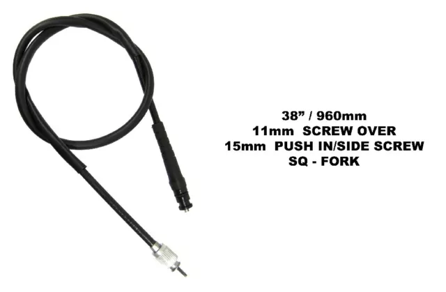 Fits Honda XL 125 K EU 1976-1978 Speedo Cable 44830-KRE-900