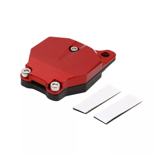 Tapa Protector Llave de Moto Cabezal de Llave Aluminio Rojo Carcasa para CB190