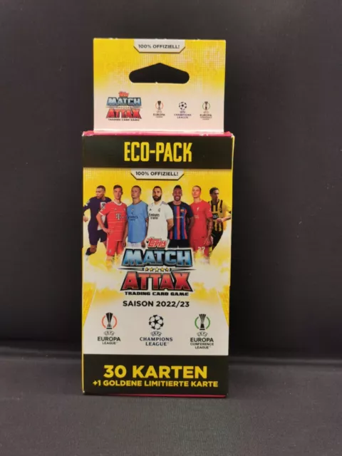 Topps Champions League Match Attax 2022/2023 – 1x Eco-Blister Pack Nuovo Ovp
