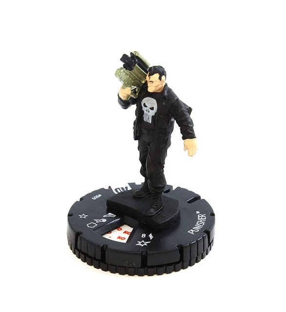 Heroclix: Punisher - 09 - Common [NM with Card] Marvel Avengers Defenders War Ma