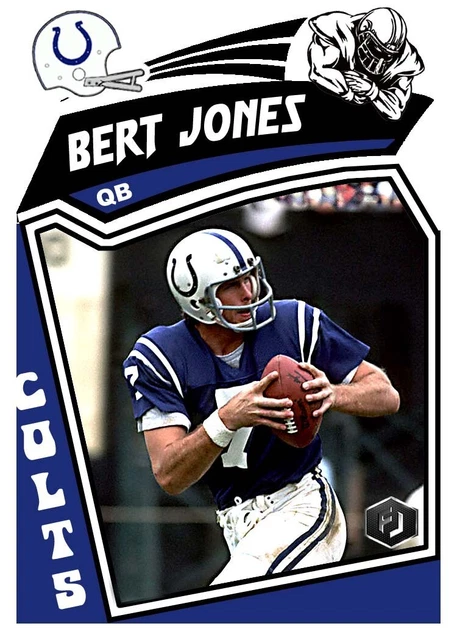ACEO Original Handmade Art Card – Terry Cole Baltimore Colts Custom Football Art