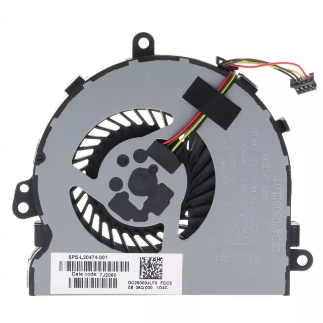 CPU Cooling Fan For HP 15-DA 15-DB 15-DI 15-DR 15Q-DX 15T-DS 250 255 256 G7