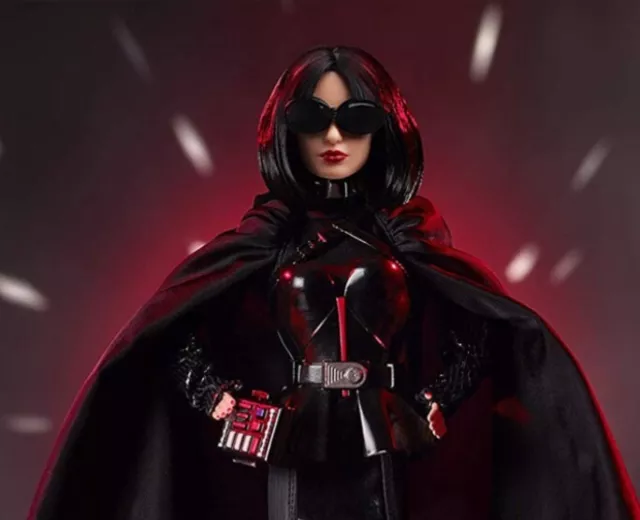 Mattel Star Wars X Barbie Darth Vader 11.5" Barbie Doll collab, COLLECTOR GRADE