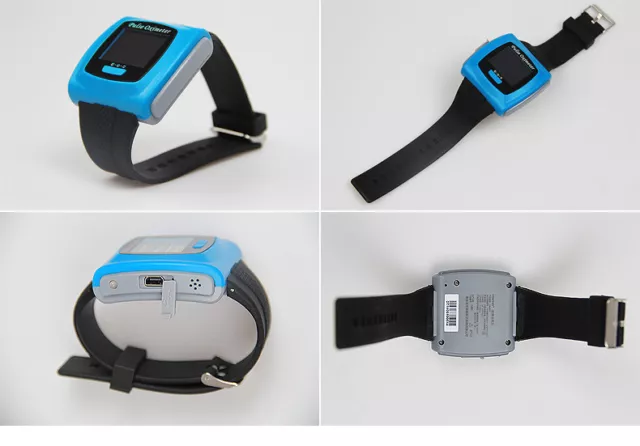 CONTEC CMS50F Wrist Pulse Oximeter Spo2 Monitor 24h Daily Overnight Sleep CE FDA 3