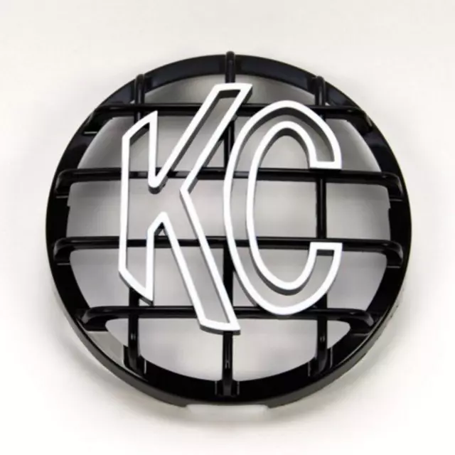 KC HiLiTES 7210 KC Stone Guard 6in ABS Plastic Black White EA