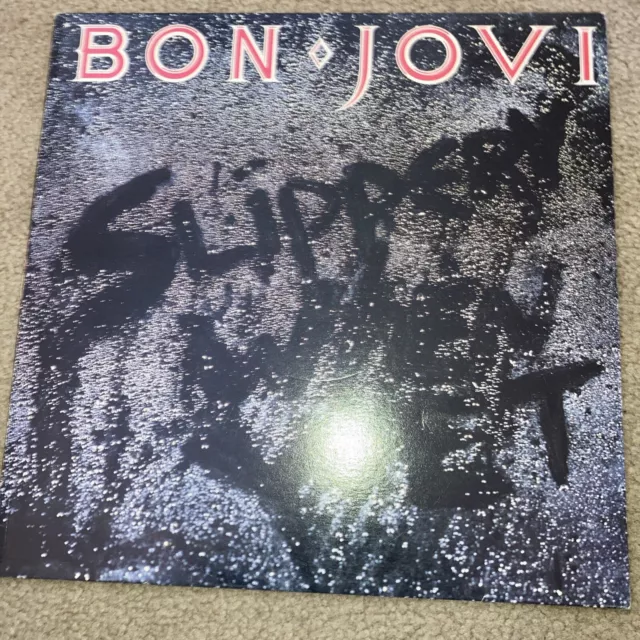 Bon Jovi Orig. Oz Vinyl Album-Slippery When Wet-1986 Mercury