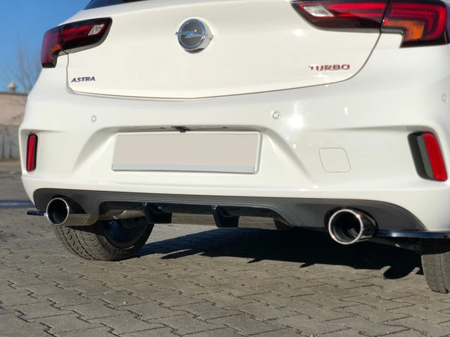 Gefräster Heckansatz Mit Finnen Für Opel Adam S + OPC-Line Ab Bj 2015 Rabatt