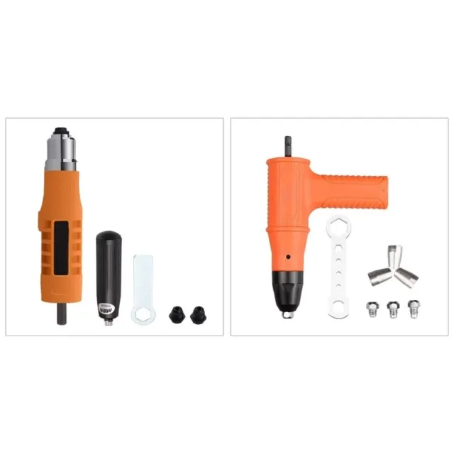 Rivet Nut Drill Adapter Kit Rivet Guns Tool Cordless Adapter Electric Insert