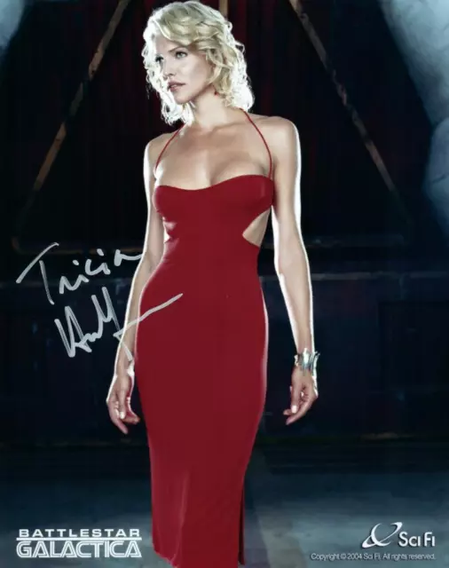 Tricia Helfer 8x10 signed Photo Picture autographed with COA