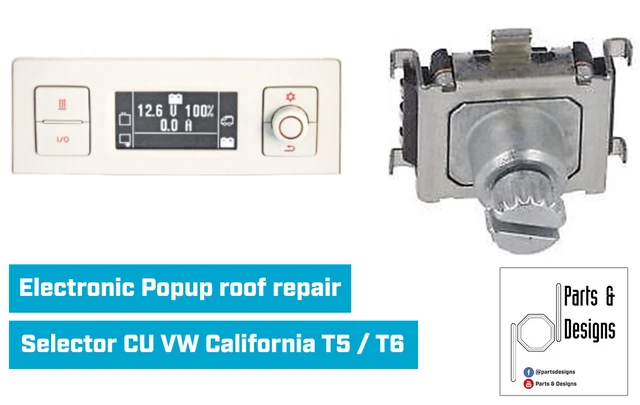 SELECTOR/ENCODER FOR CENTRAL panel VW California T5 T6 7E7906453 ...