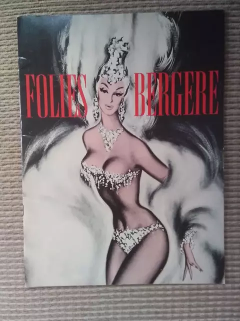 1964 Folies Bergere New York Program - "Starring Patachou"