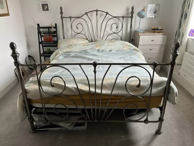 king size metal bed frame