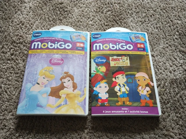 Jeu Vtech Mobigo – Jake Et Les Pirates Du Pays Imaginaire – Complet – État Correct