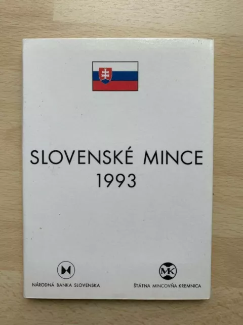 Slowakei KMS Kursmünzensatz 1993