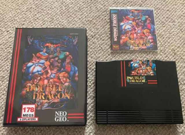 Double Dragon - Neo Geo US/Euro English Version complete NCI