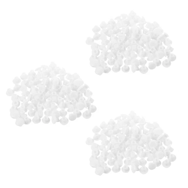 300 pezzi decorazione mobile casa 5 mm plastica foro copertura D7G8