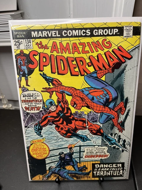 AMAZING SPIDER-MAN #134 (1974) 2nd App. Punisher 1st App. of Tarantula Marvel