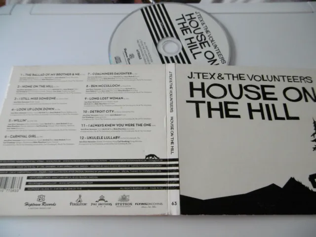 J Tex & The Volunteers House On The Hill Cd Album Digipak 12 Trk Heptown Records