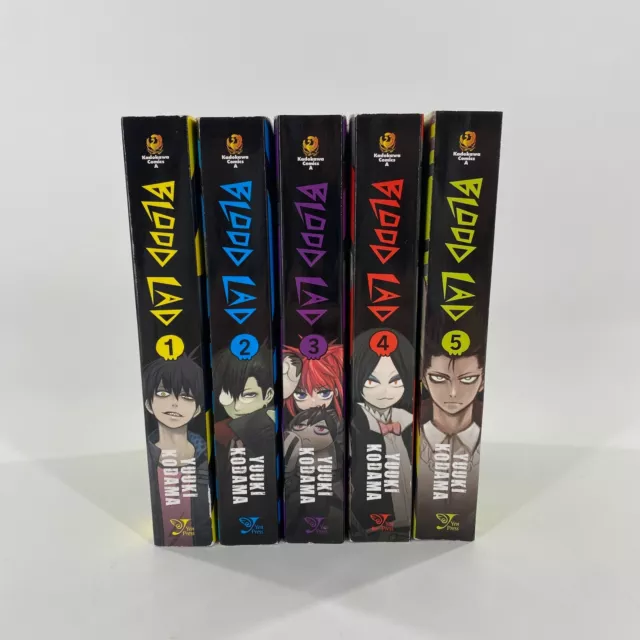 Blood Lad 1-4 English Manga Lot Omnibus Yen Press Yuuki Kodama