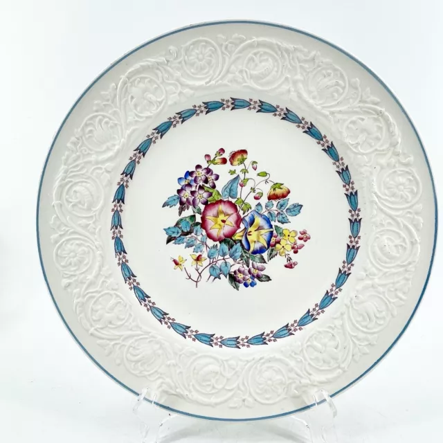 Vintage 1940s Wedgwood Patrician Morning Glory 14" Charger Plate Platter England