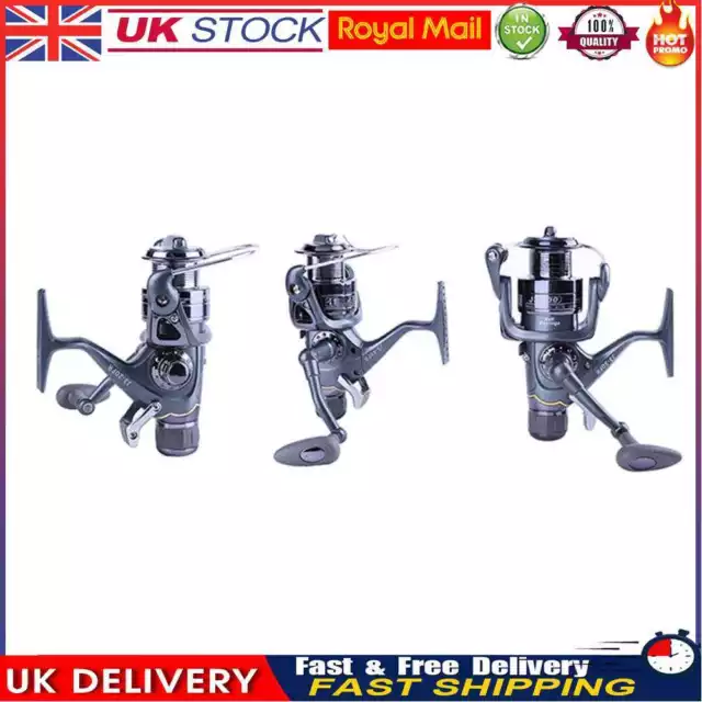 FISHING REEL CARP Spinning Reel Carbon Front and Rear Drags 3BB Metal Reel  £17.71 - PicClick UK