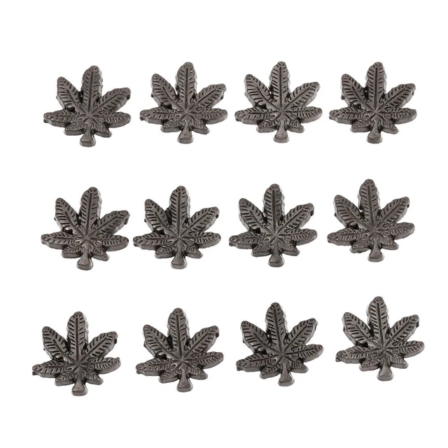 12 piezas accesorios remaches de aleación para tornillo de remacho de metal Silver