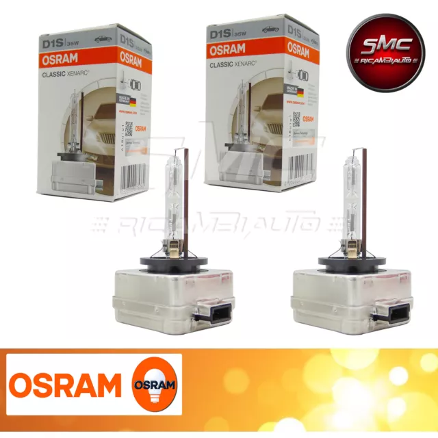 2x OSRAM D1S 66140CLC XENARC electronic CLASSIC Xenon Scheinwerfer Lampe NEU AJ